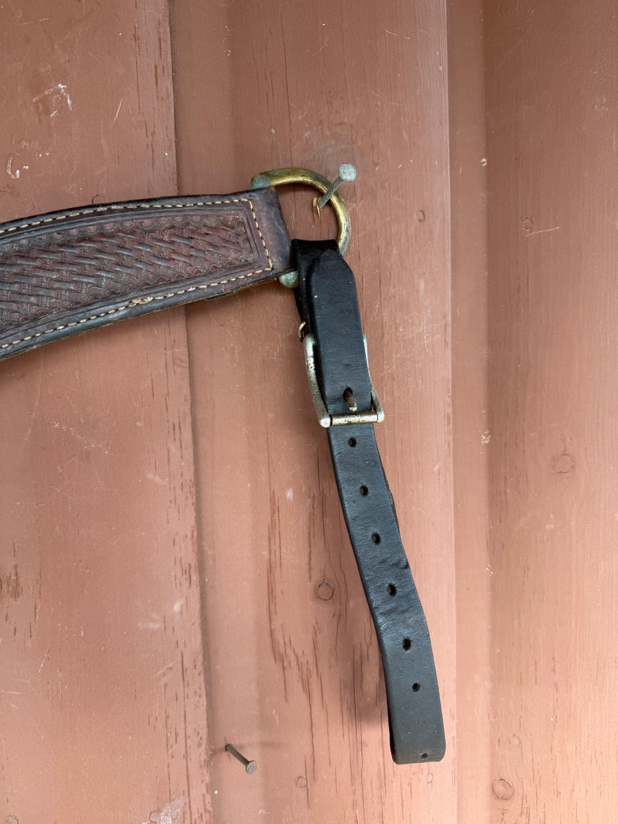 Billy Cook Leather Roper Breast Collar       BCL1142