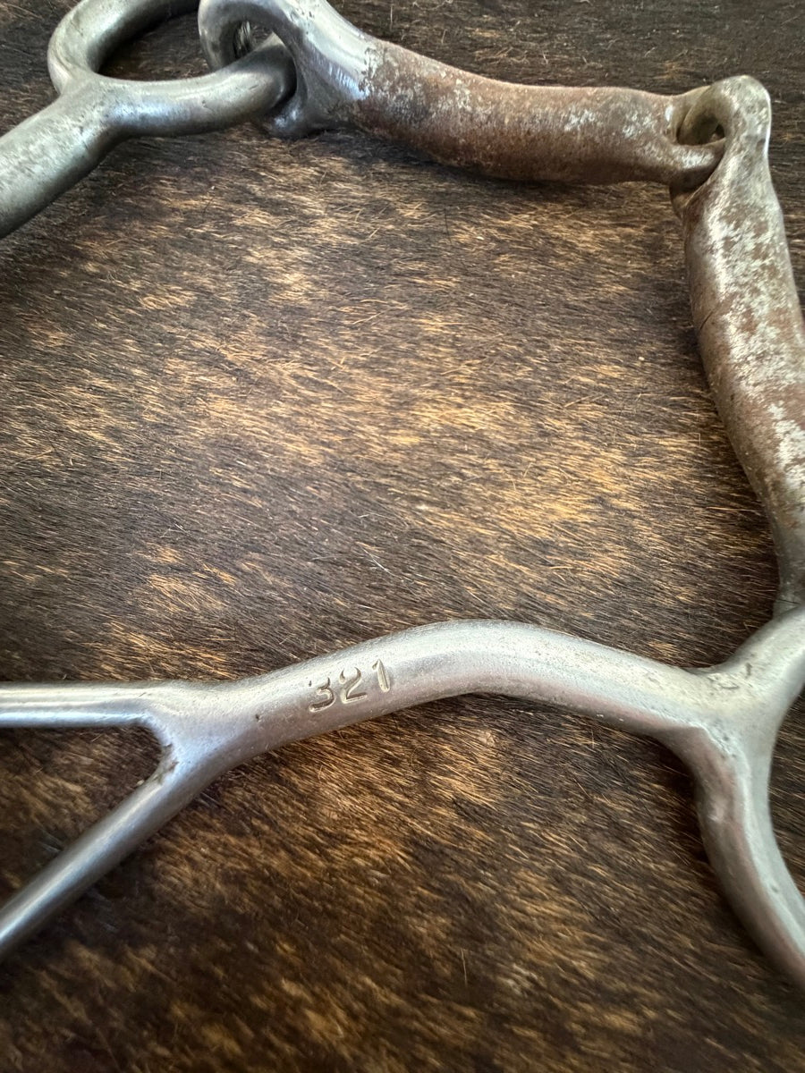Reinsman Smooth Sweet Iron Junior Cowhorse Gag Bit #321     B1262