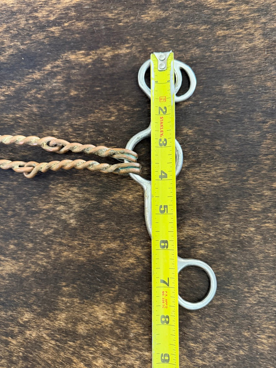 Double Copper Wire Junior Cowhorse Gag Horse Bit    B1264