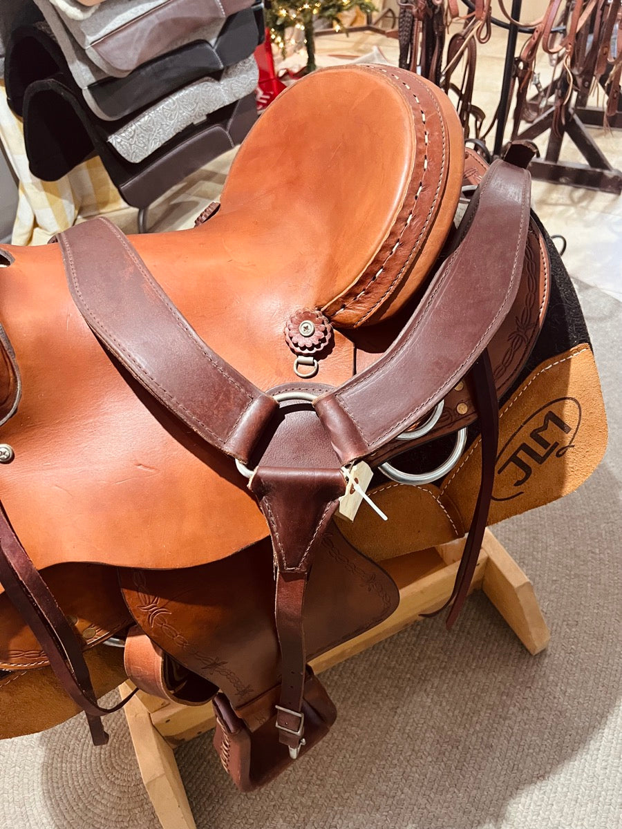 16" Montana Mountain Mountain Horse Mule Saddle and Tack Set