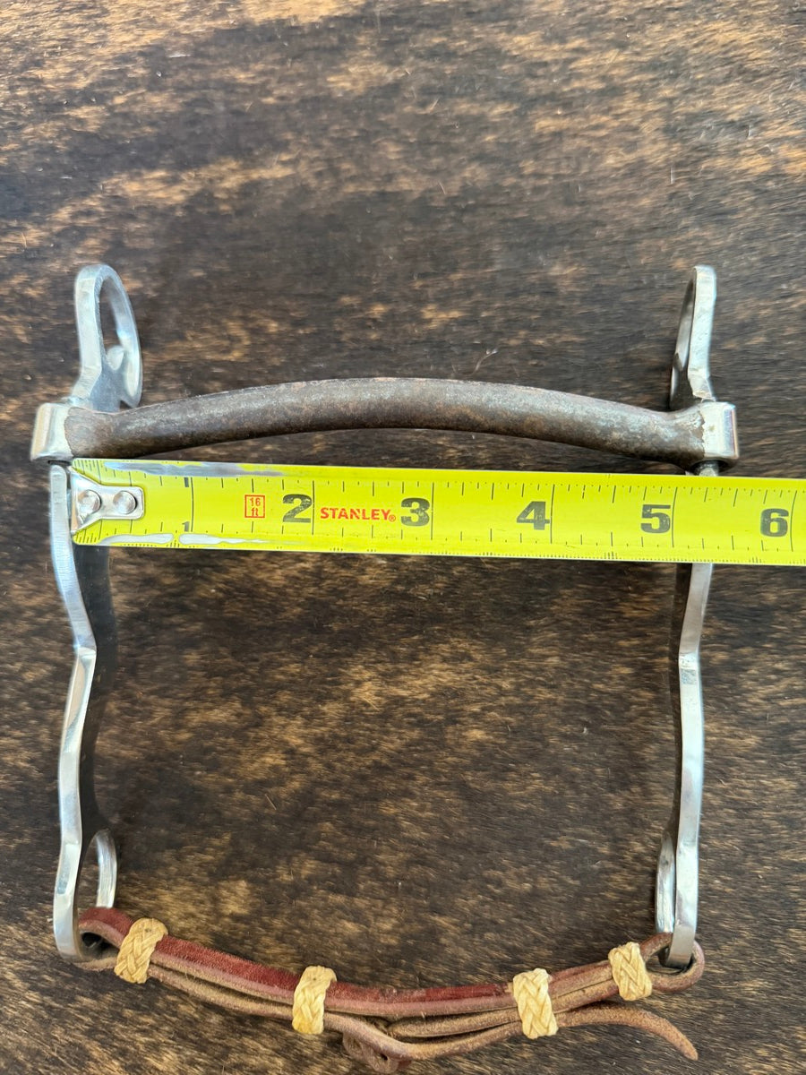 Swivel Cheek Mullen Mouth Sweet Iron Horse Bit      B1266