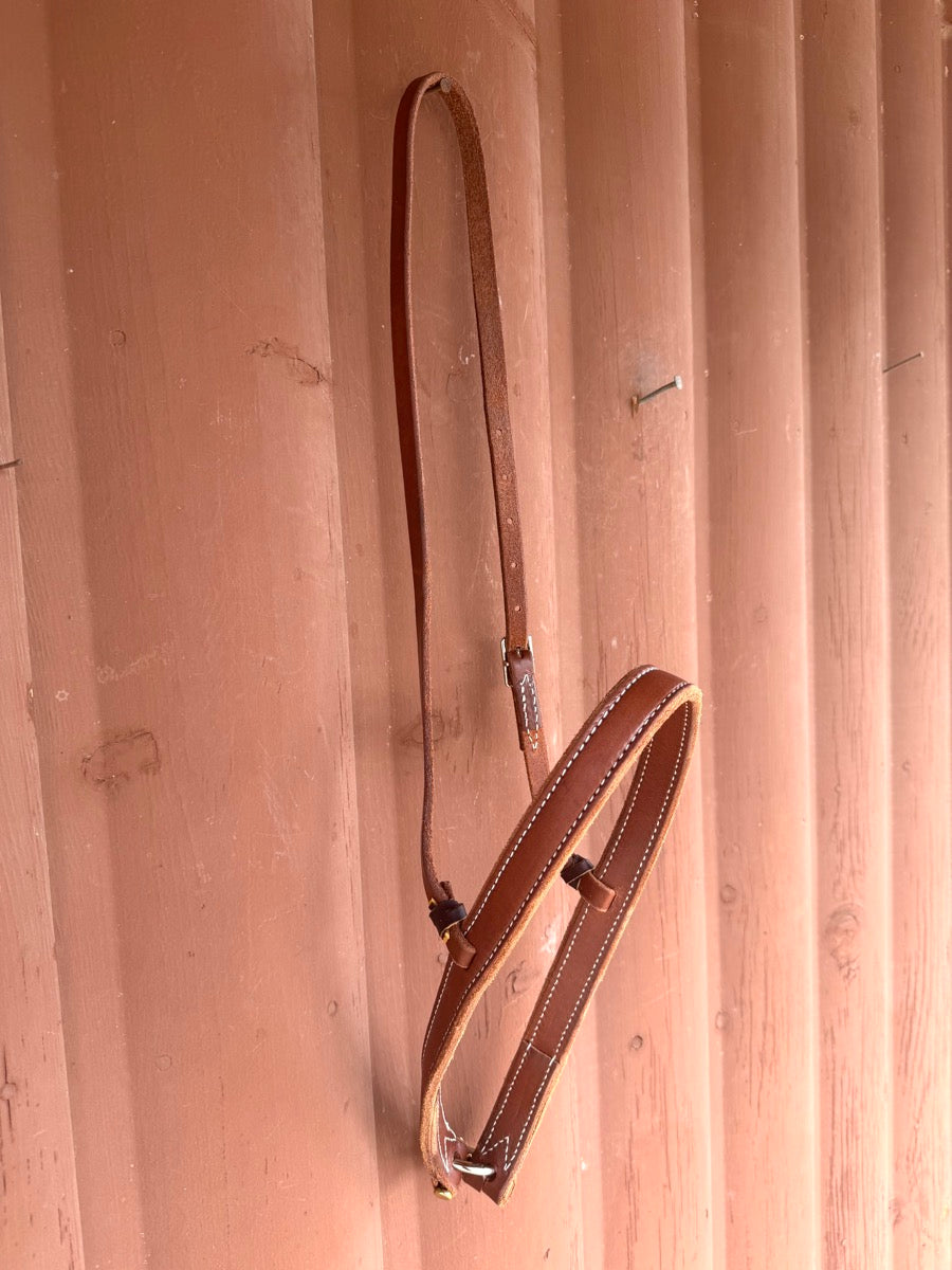 NEW Tie Down Noseband Heavy Oil Harness Leather     TD1137