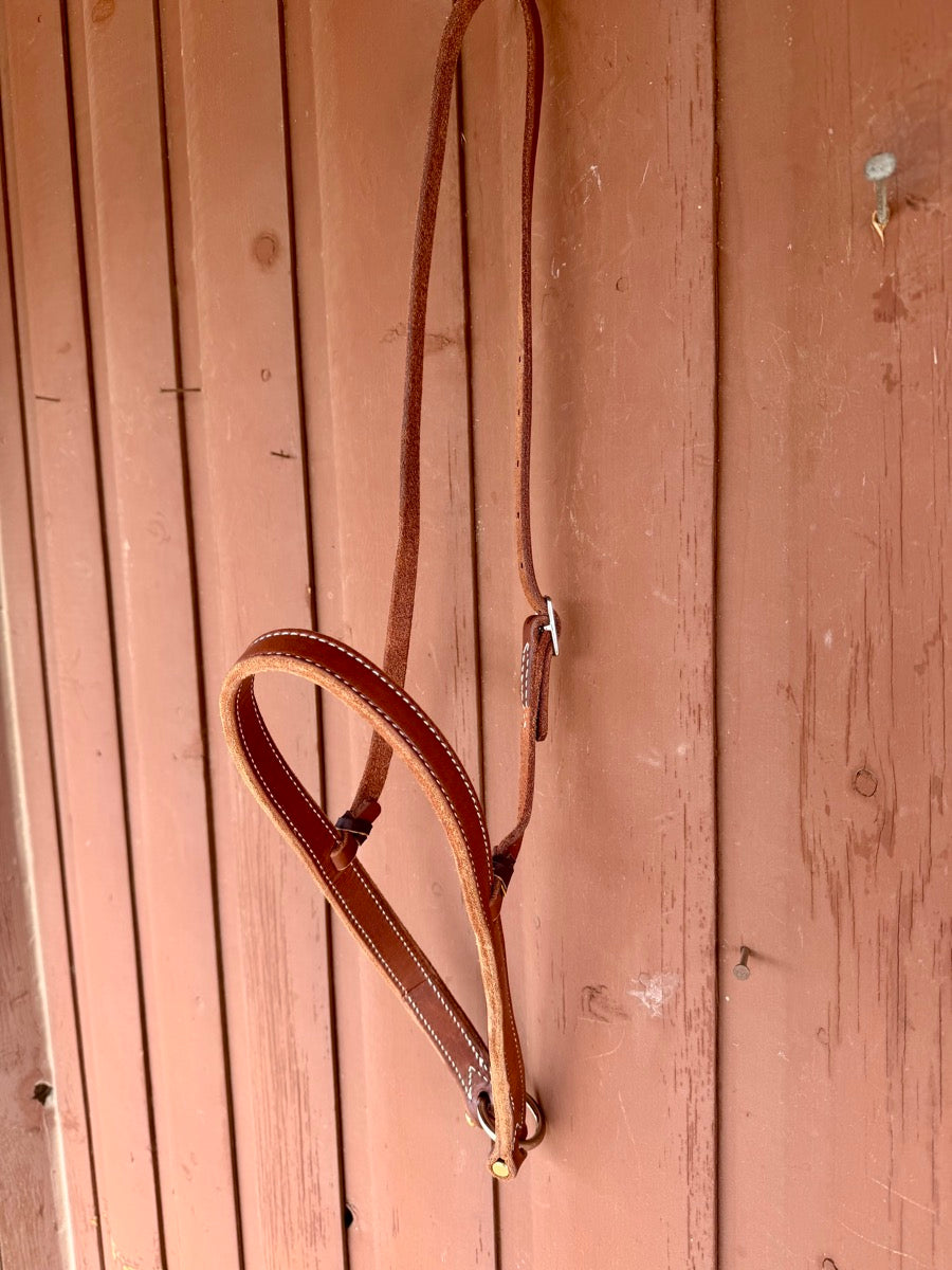NEW Tie Down Noseband Heavy Oil Harness Leather     TD1137