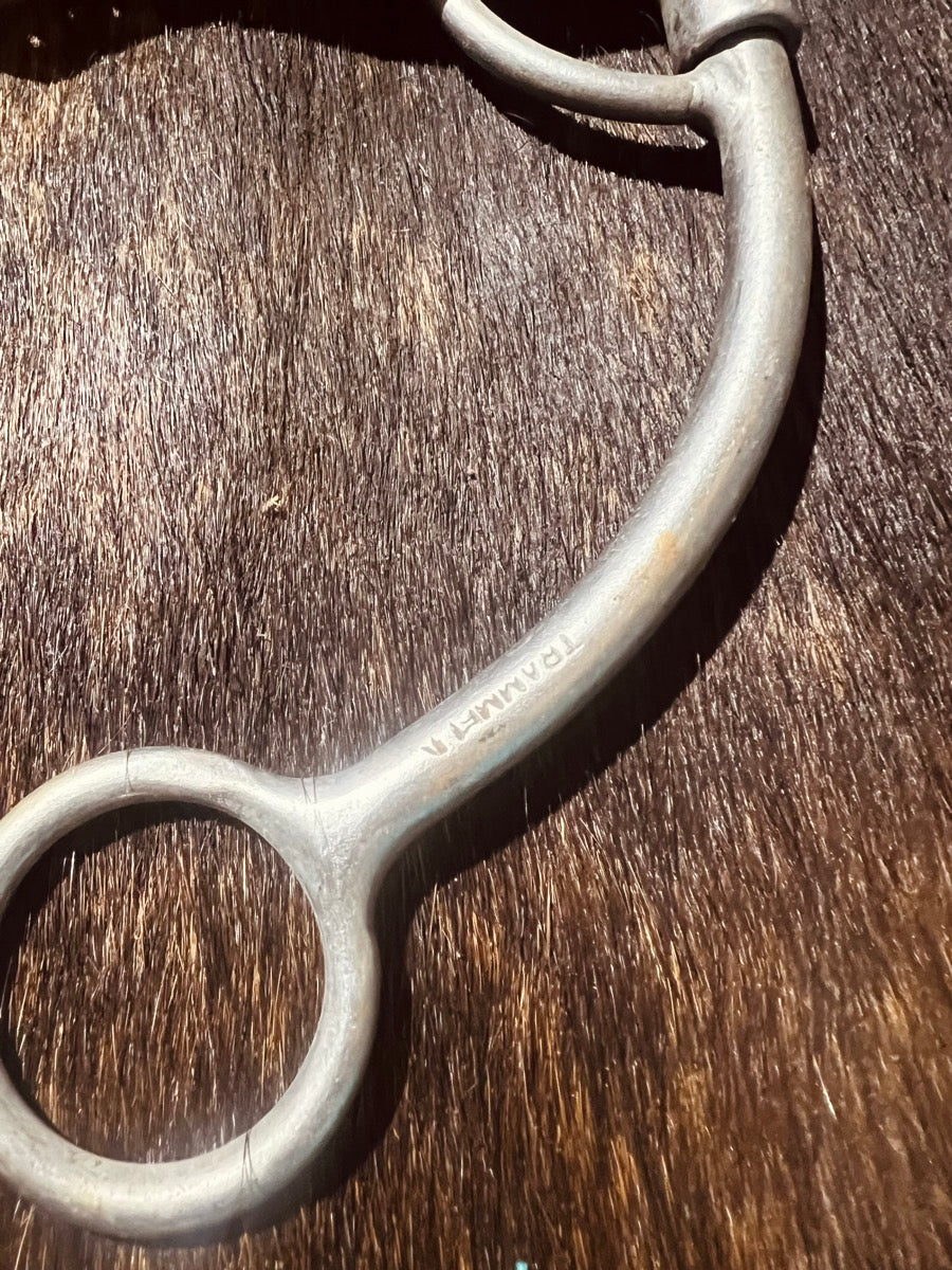 Trammell Sweet Iron Snaffle Bit