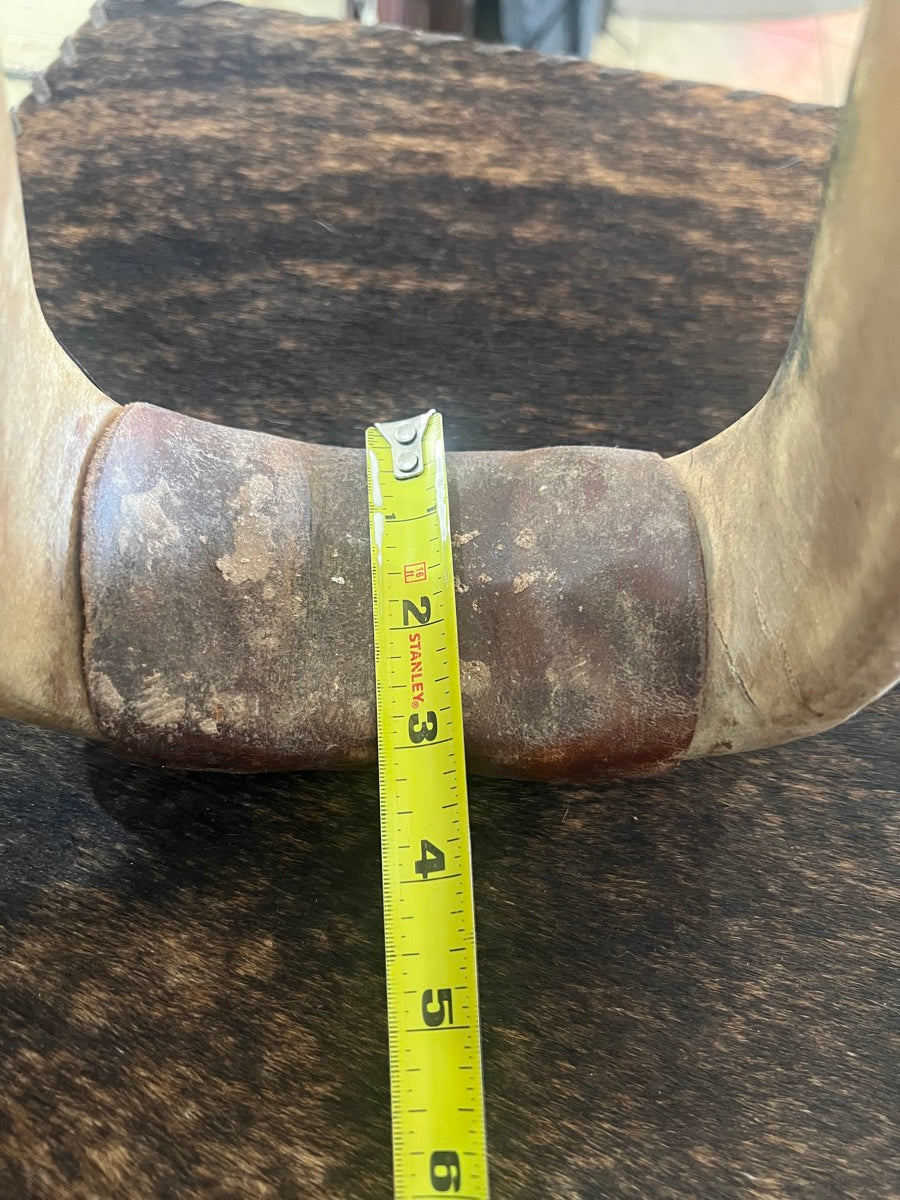 Natural Rawhide Covered Stirrups