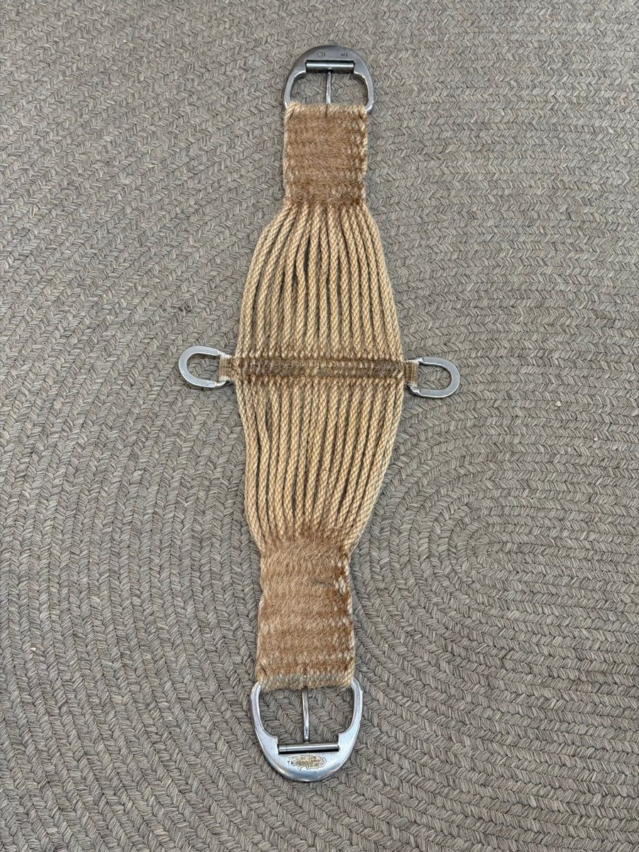 30" Mohair Cinch with Roy Robinson & Tristan Mahoney Buckles     CN1148