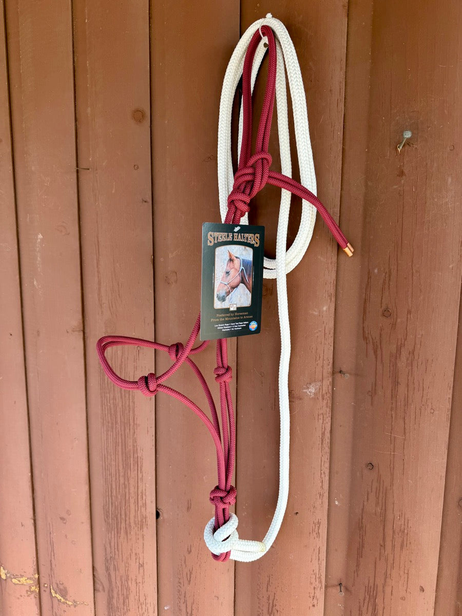 NEW Steele Halter with 10 ft Lead Rope     SH1111