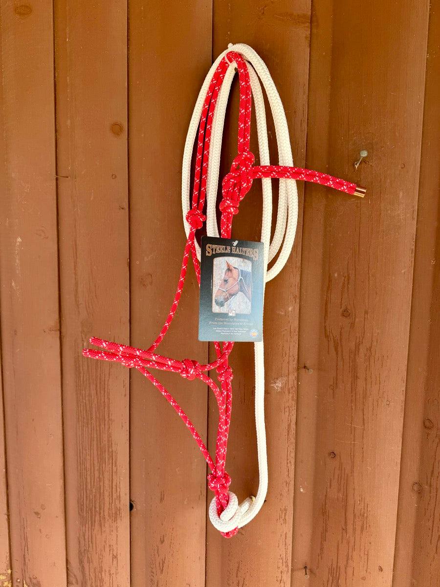 NEW Steele Halter with 10 ft Lead Rope     SH1111