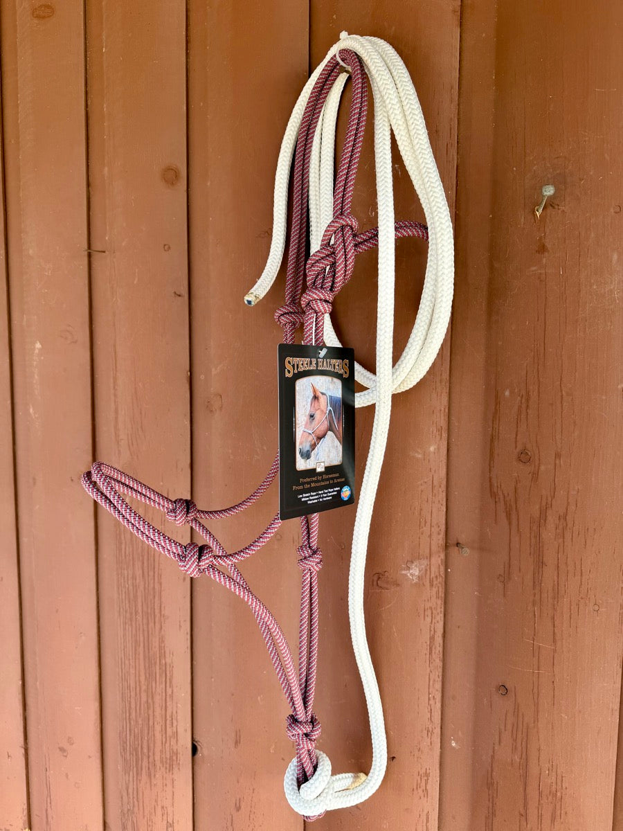 NEW Steele Halter with 10 ft Lead Rope     SH1111