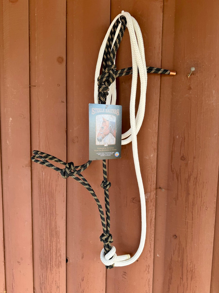 NEW Steele Halter with 10 ft Lead Rope     SH1111