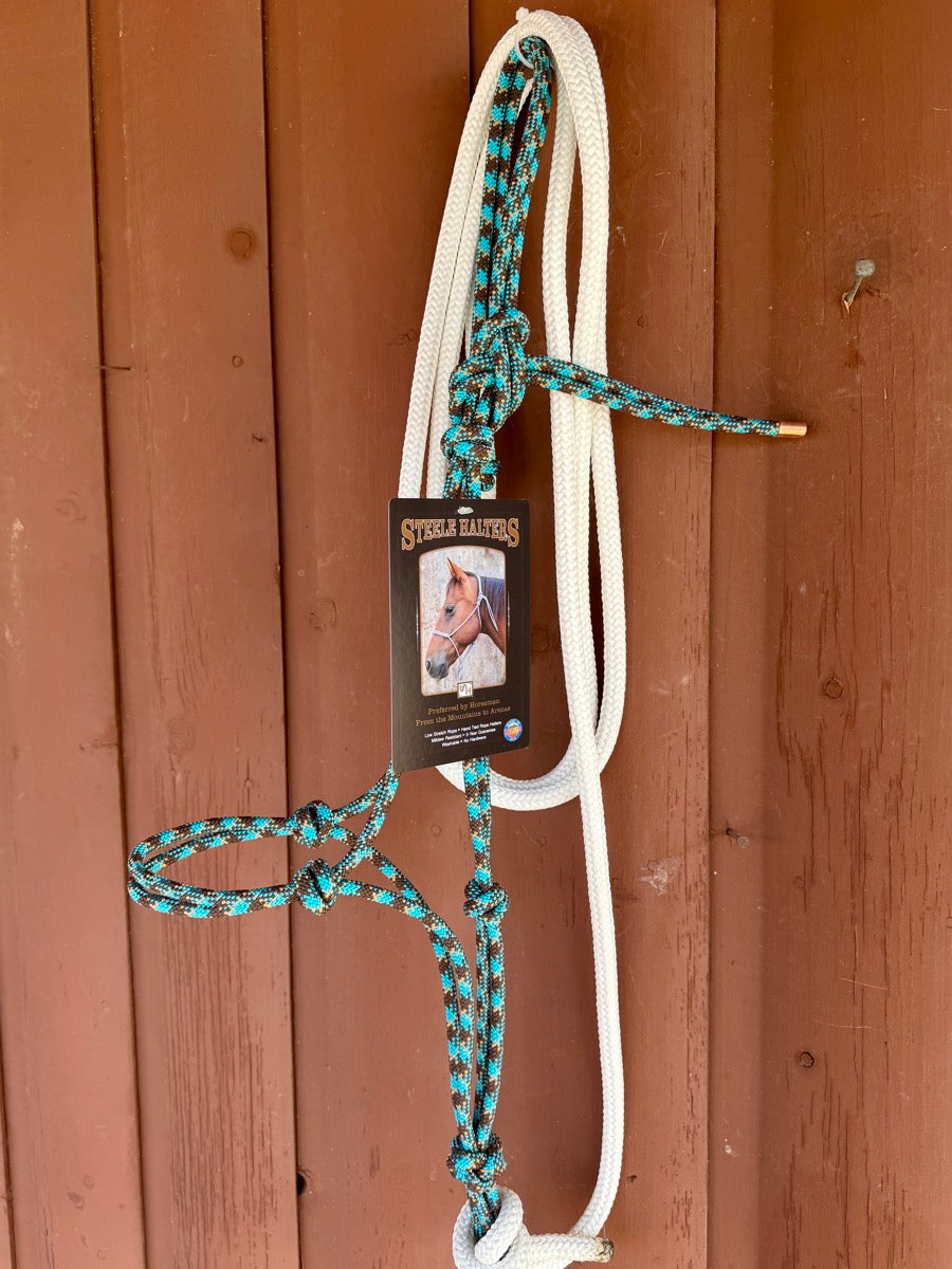 NEW Steele Halter with 12 ft Lead Rope     SH1112