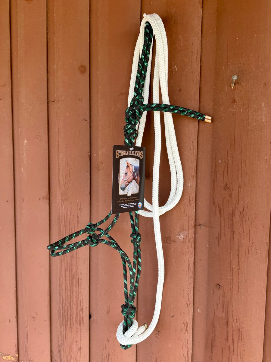 NEW Steele Halter with 12 ft Lead Rope     SH1112
