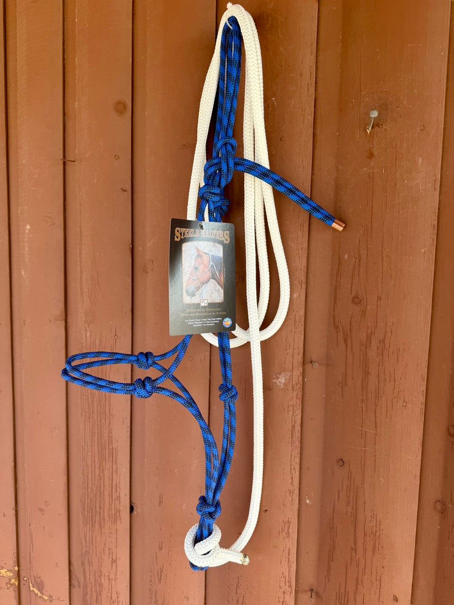 NEW Steele Halter with 12 ft Lead Rope     SH1112