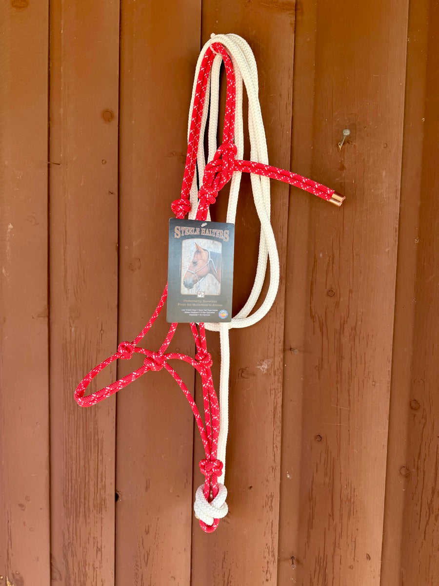 NEW Steele Halter with 12 ft Lead Rope     SH1112