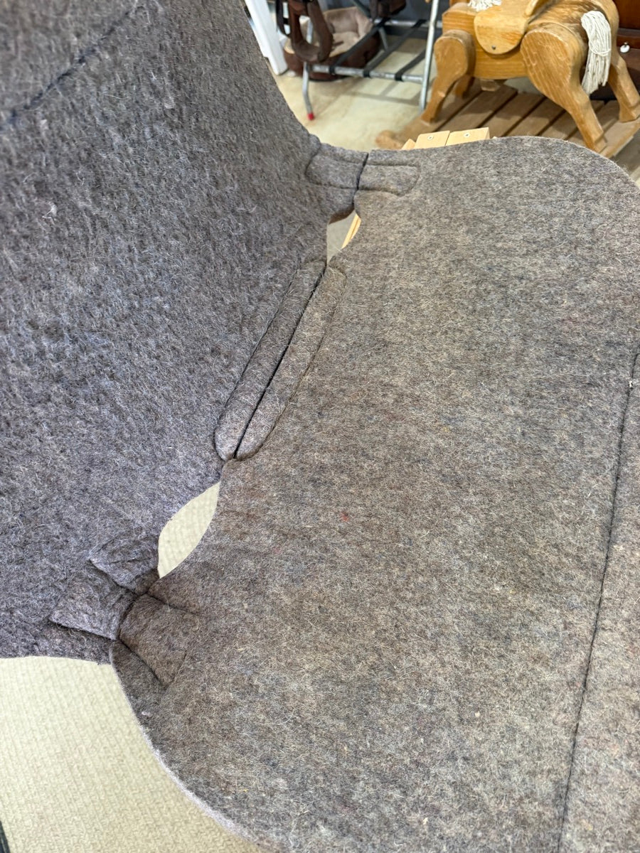 Steele Wool Saddle Pad  29 in x 1 in    SP1148