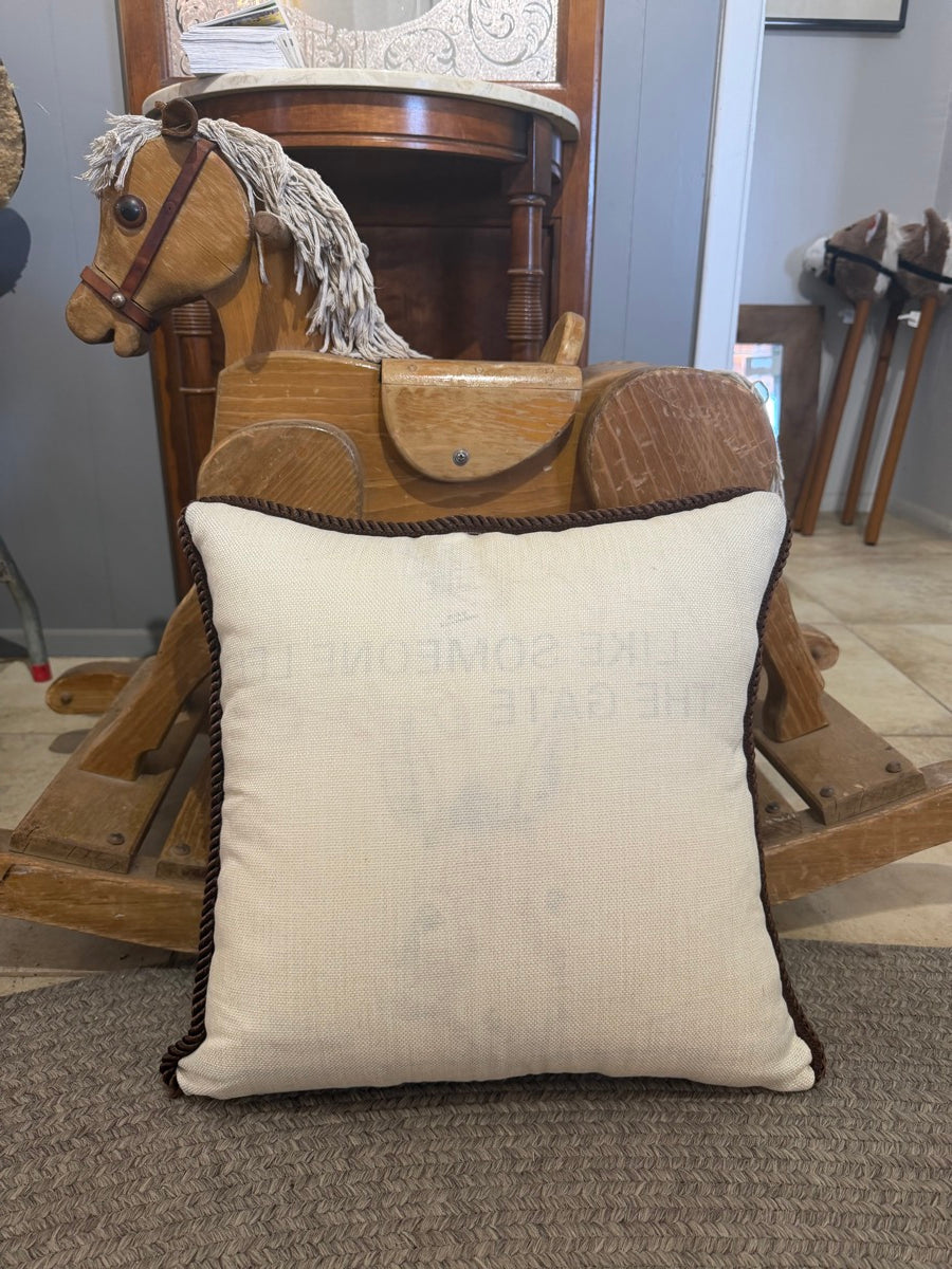 Live Like Someone Left The Gate Open Donkey Pillow - Decorative Pillow     CTR1163