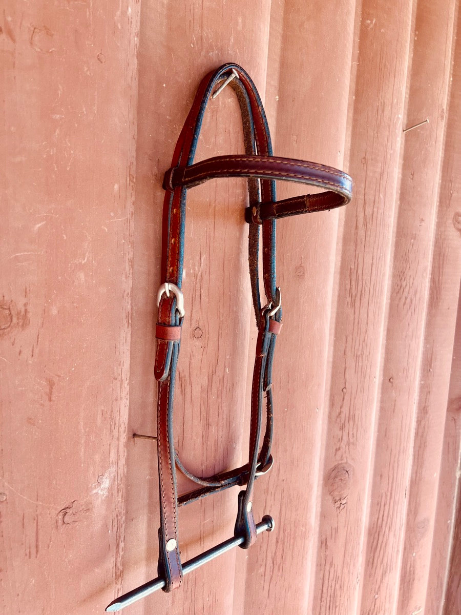 Circle Y Classic Smooth Browband Headstall