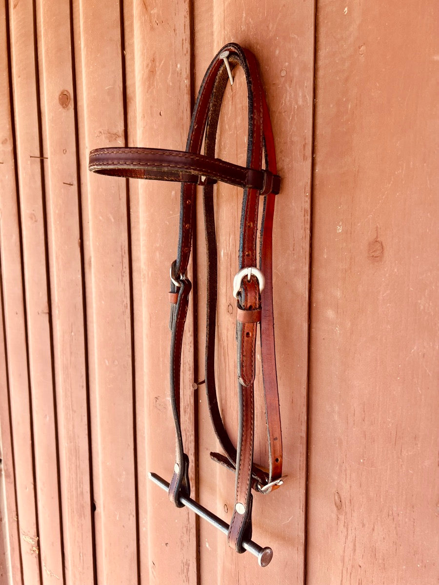 Circle Y Classic Smooth Browband Headstall