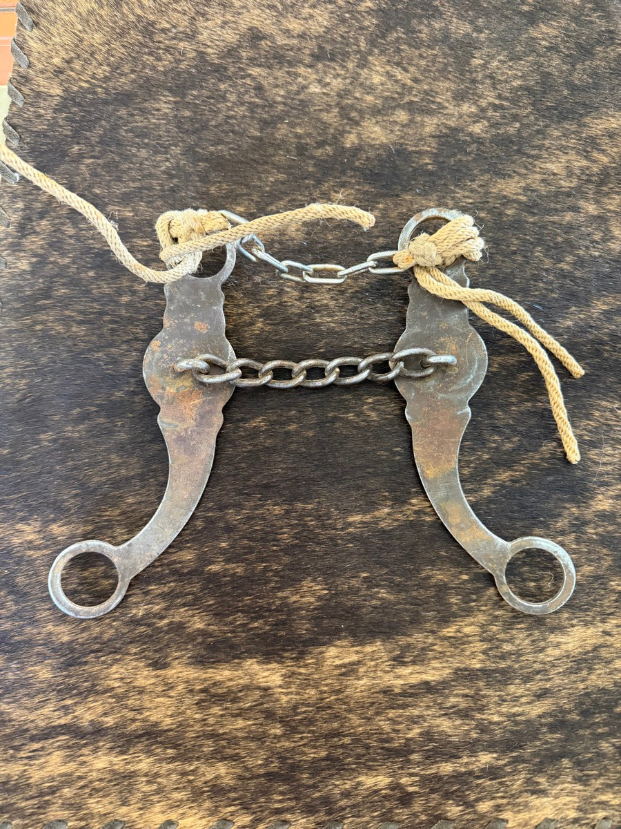 Medium Shank Chain Bit with Copper Accents     B1273