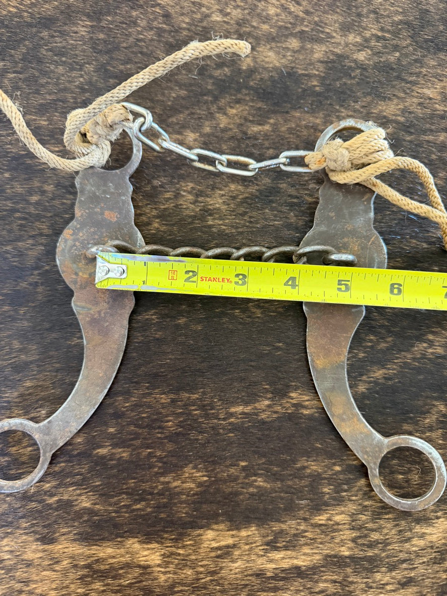 Medium Shank Chain Bit with Copper Accents     B1273