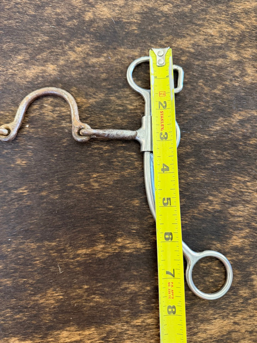Reinsman 510 Molly Powell Rate and Turn Sweet Iron Broken Port Bit      B1279