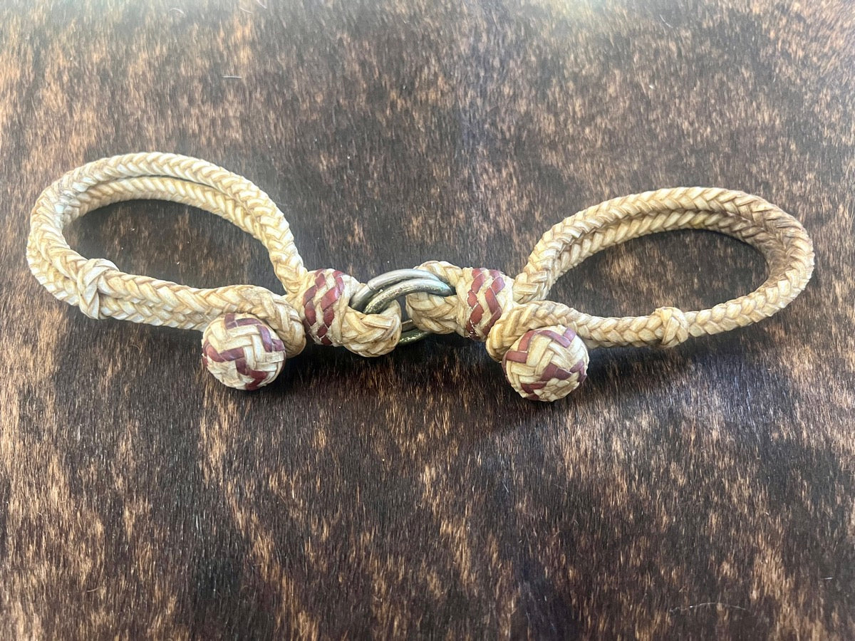 Braided Rawhide Horse Hobbles