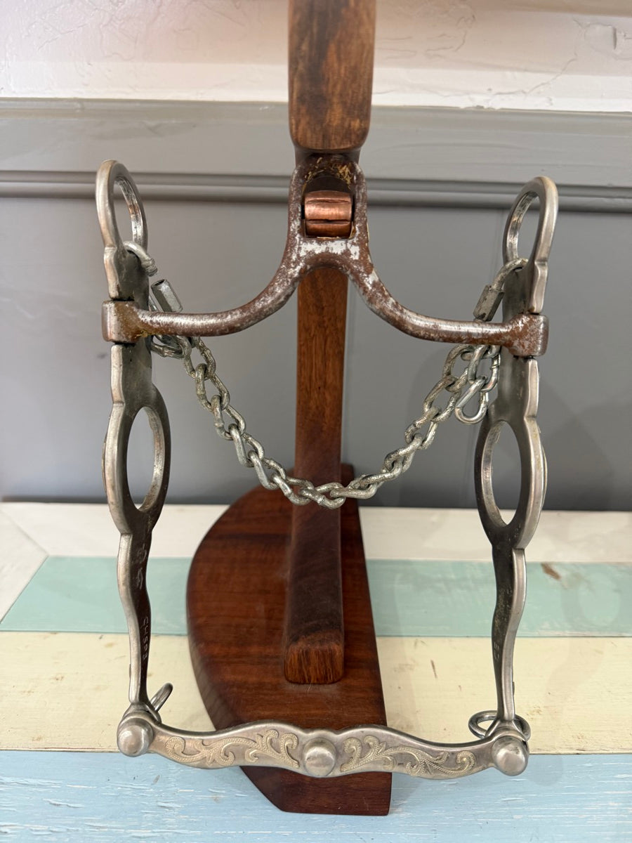 Classic Equine Les Vogt San Joaquin Port with Tongue Relief Bit       B1282