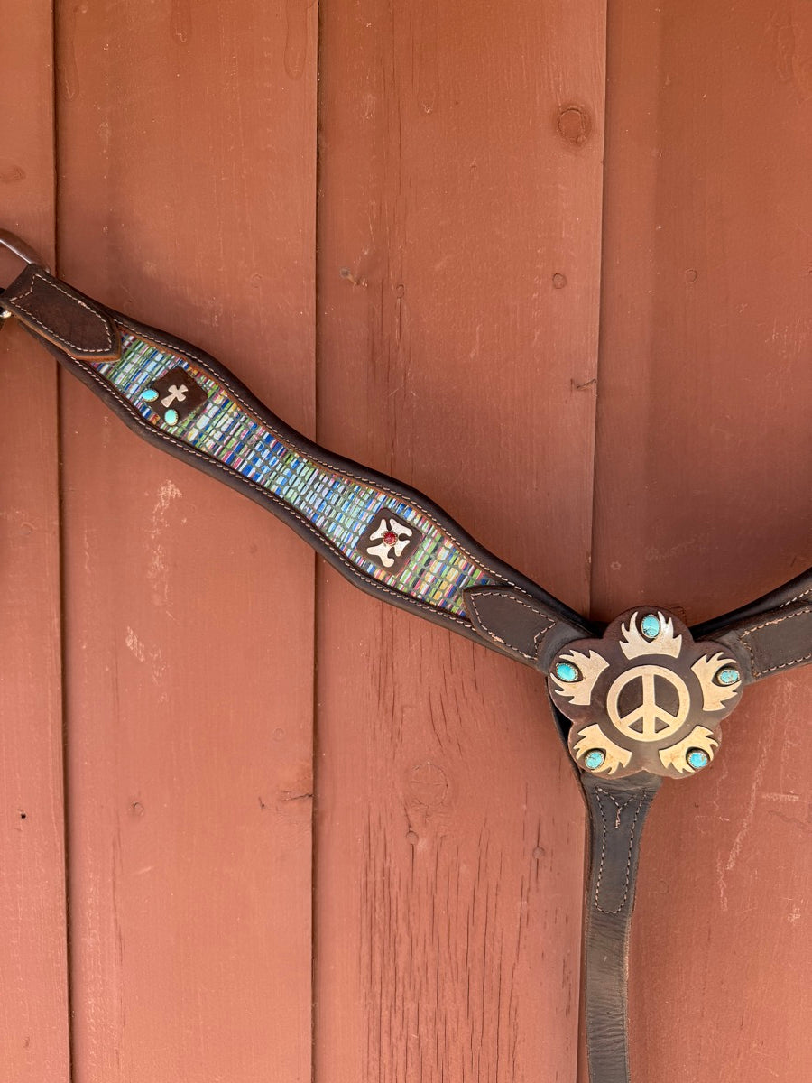 Martin Saddlery Gypsy Cowgirl Breast Collar    BCL1145