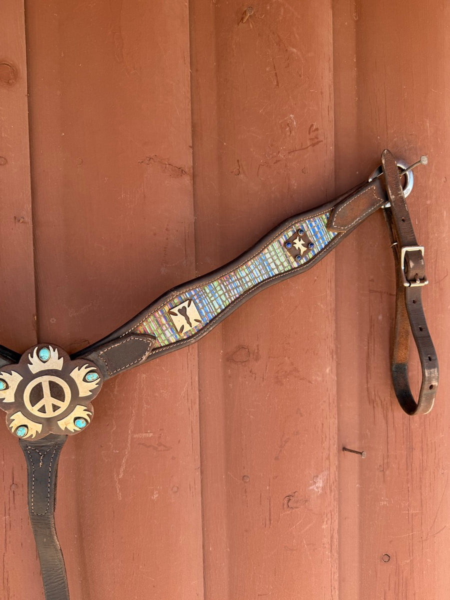 Martin Saddlery Gypsy Cowgirl Breast Collar    BCL1145