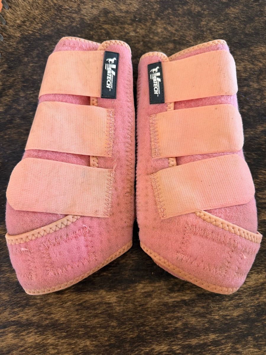 Pink Professionals Choice Elite VenTech SMB 2 Pack Protective Front Splint Boots    HBT1124