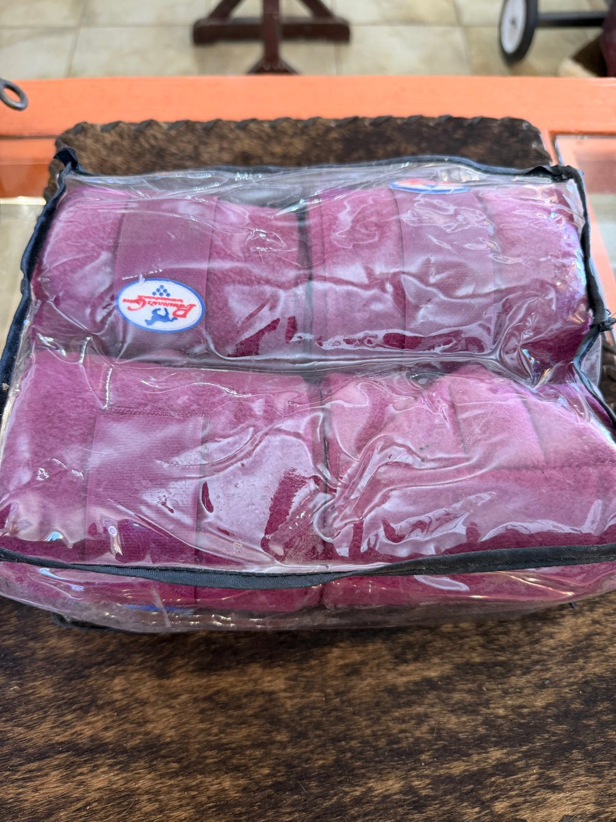 Wine Professionals Choice Deluxe Polo Wraps - Set of 4   HBT1126