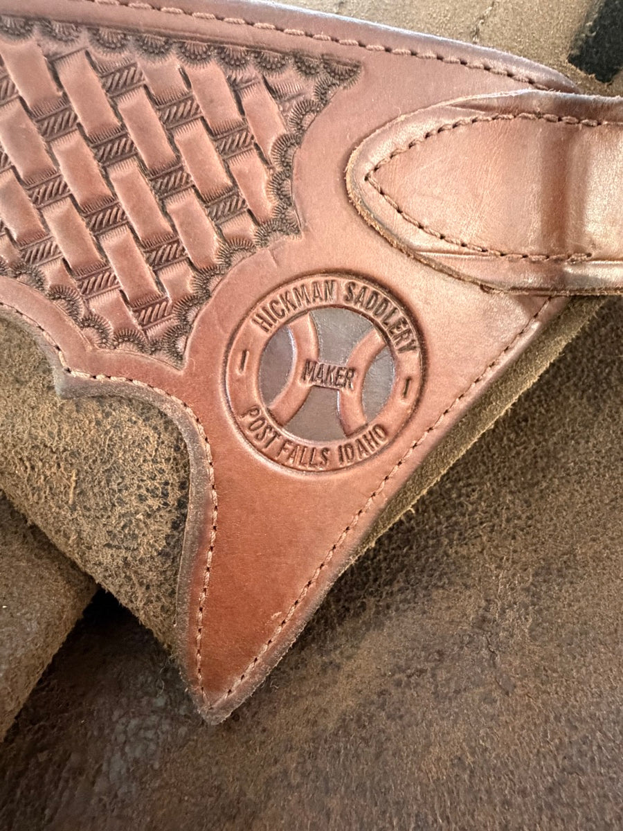 Hickman Saddlery Western Leather Chinks     CH1125
