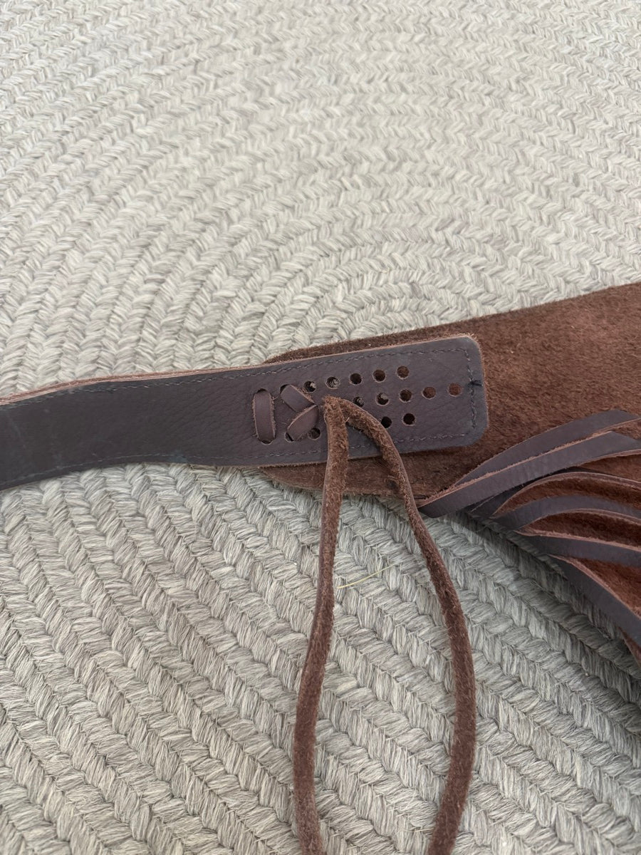 Western Leather Fringe Chinks     CH1126