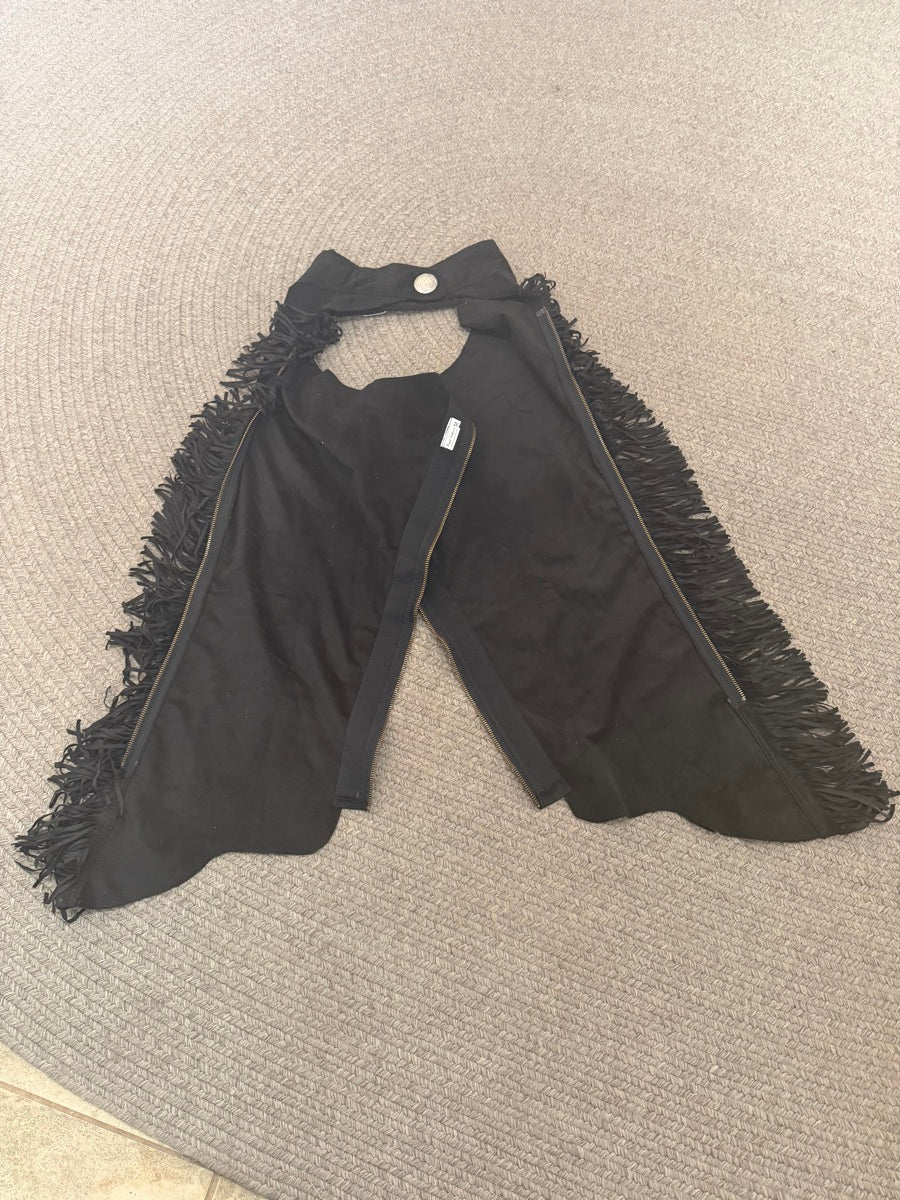 Royal Highness Suede Full Length Youth Riding Chaps     CH1127