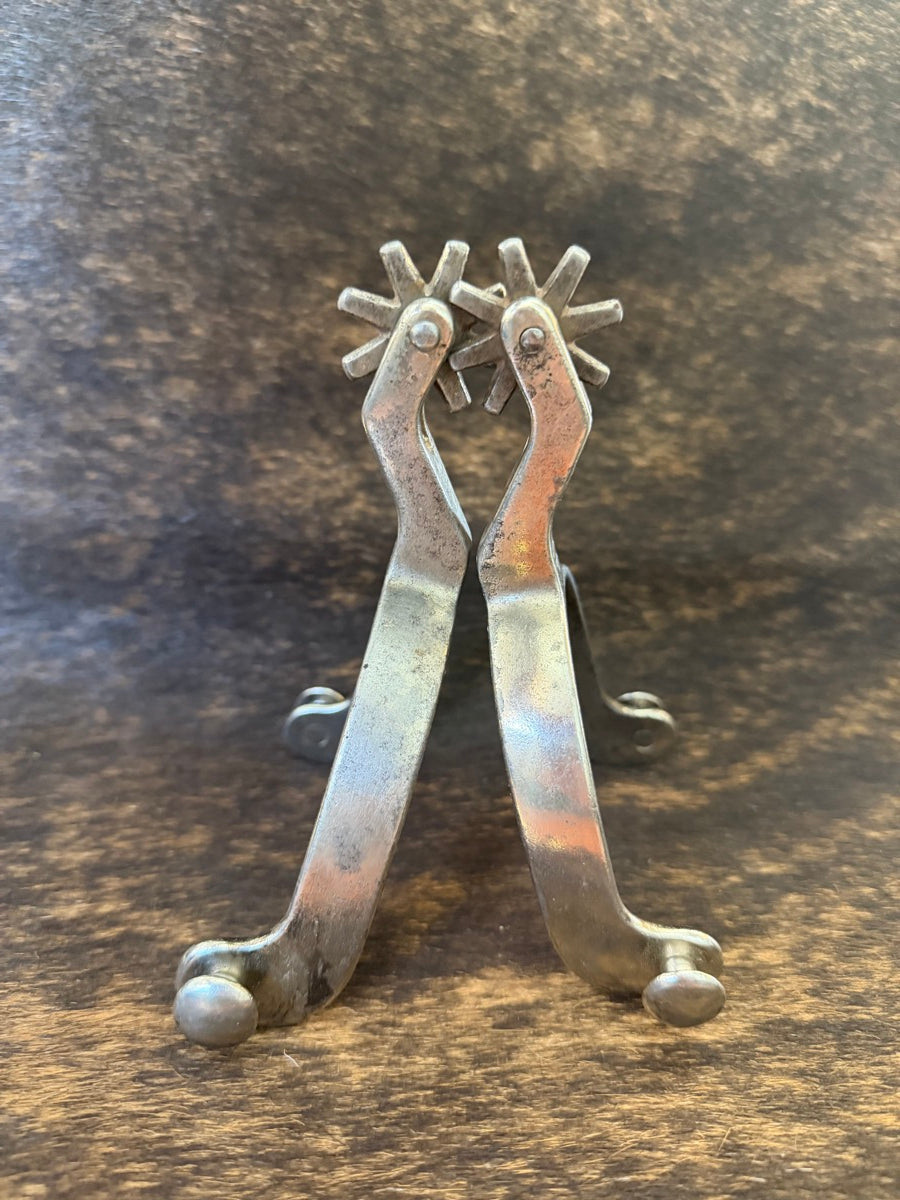 Vintage North & Judd Anchor Western Cowboy Spurs      SPR1136