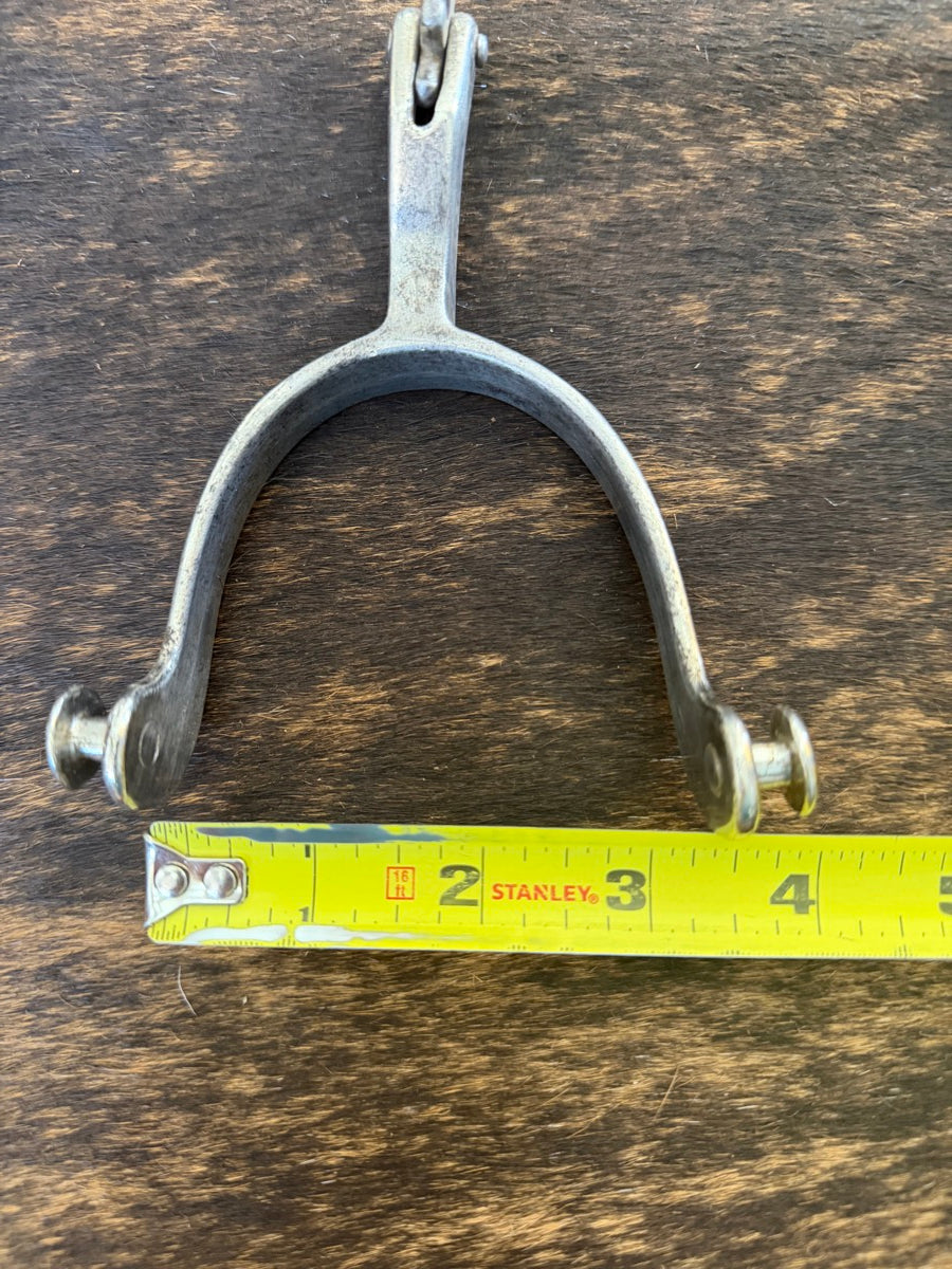 Vintage North & Judd Anchor Western Cowboy Spurs      SPR1136