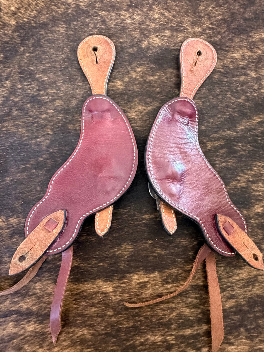 Bar H Equine Western Leather Cowboy Spur Straps      SPS1114