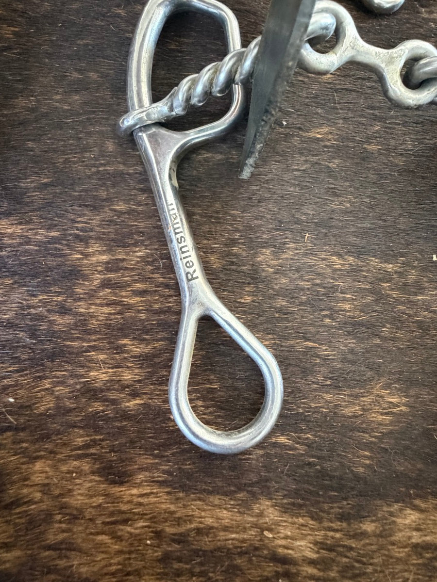 Reinsman Martha Josey Million Dollar Rope Nose Combination Gag Bit    B1290
