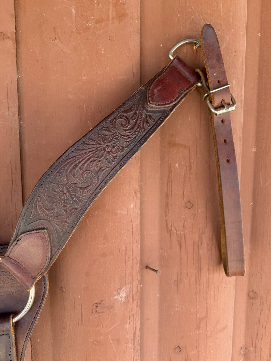 Billy Cook Floral Roping Breast Collar  12-909    BCL1151