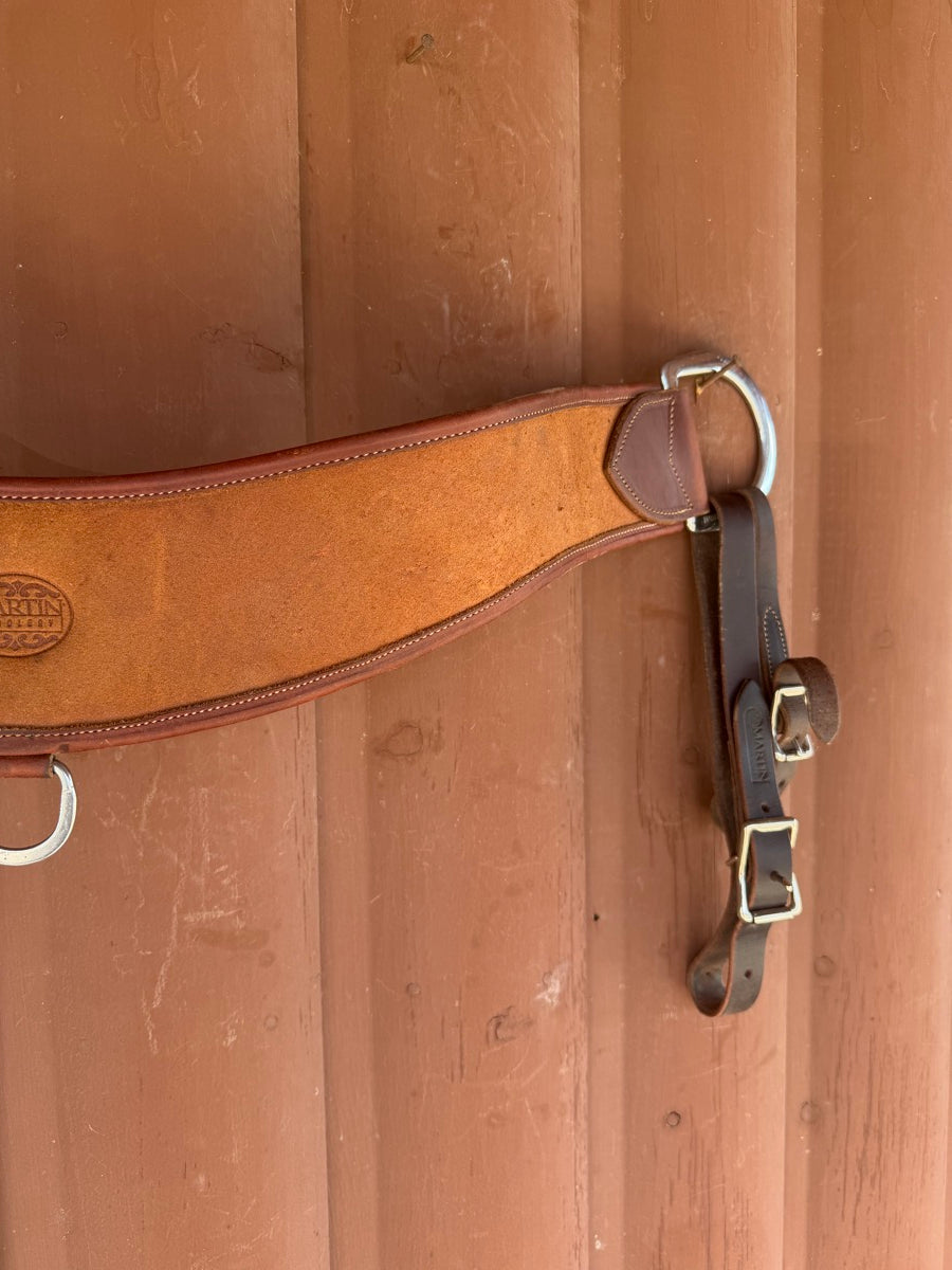 Martin Saddlery 4-inch Steer Roper Team Roping Breast Collar   BCL1155