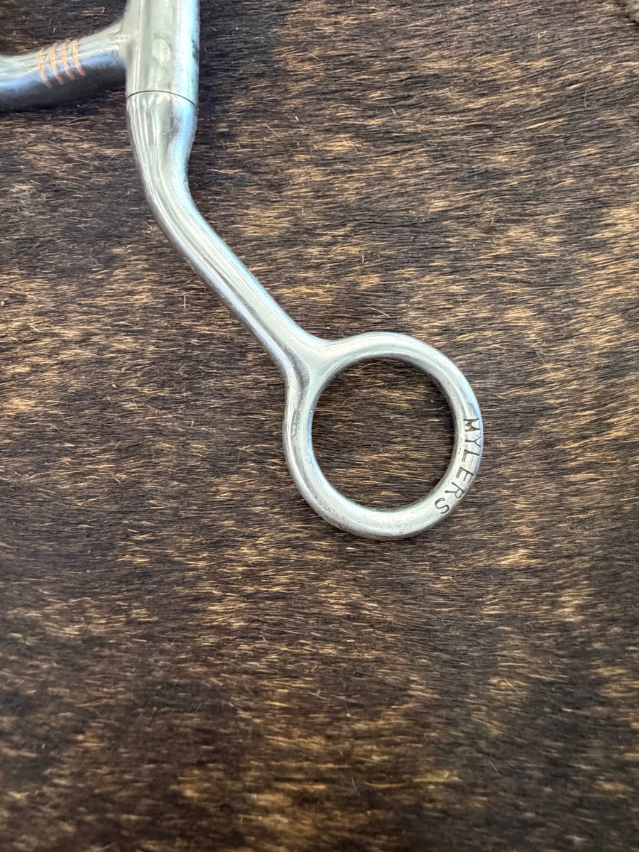 Myler Level 2 Low Port Comfort Sweet Iron Snaffle Horse Bit   B1288