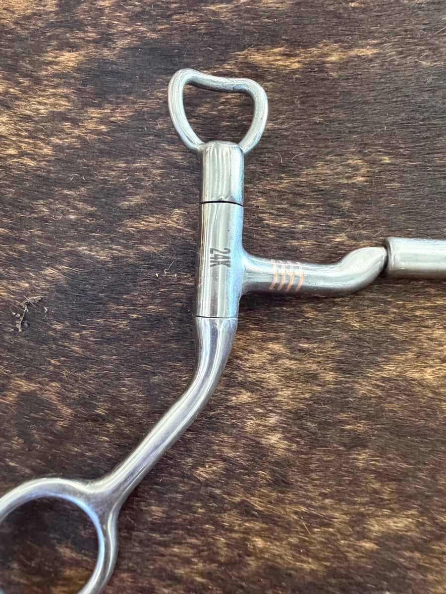 Myler Level 2 Low Port Comfort Sweet Iron Snaffle Horse Bit   B1288