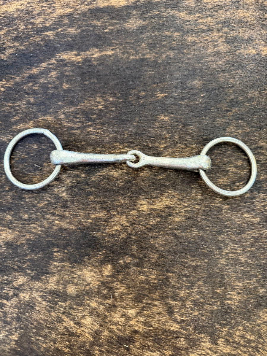 4.5 inch O Ring Snaffle Horse Bit    B1302