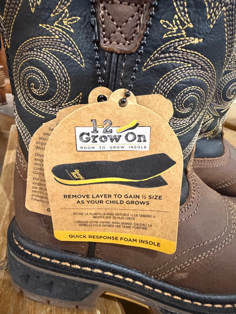 Georgia Boot Carbo-Tec LT Little Kids Pull-On Saddle Boot   GB00343C
