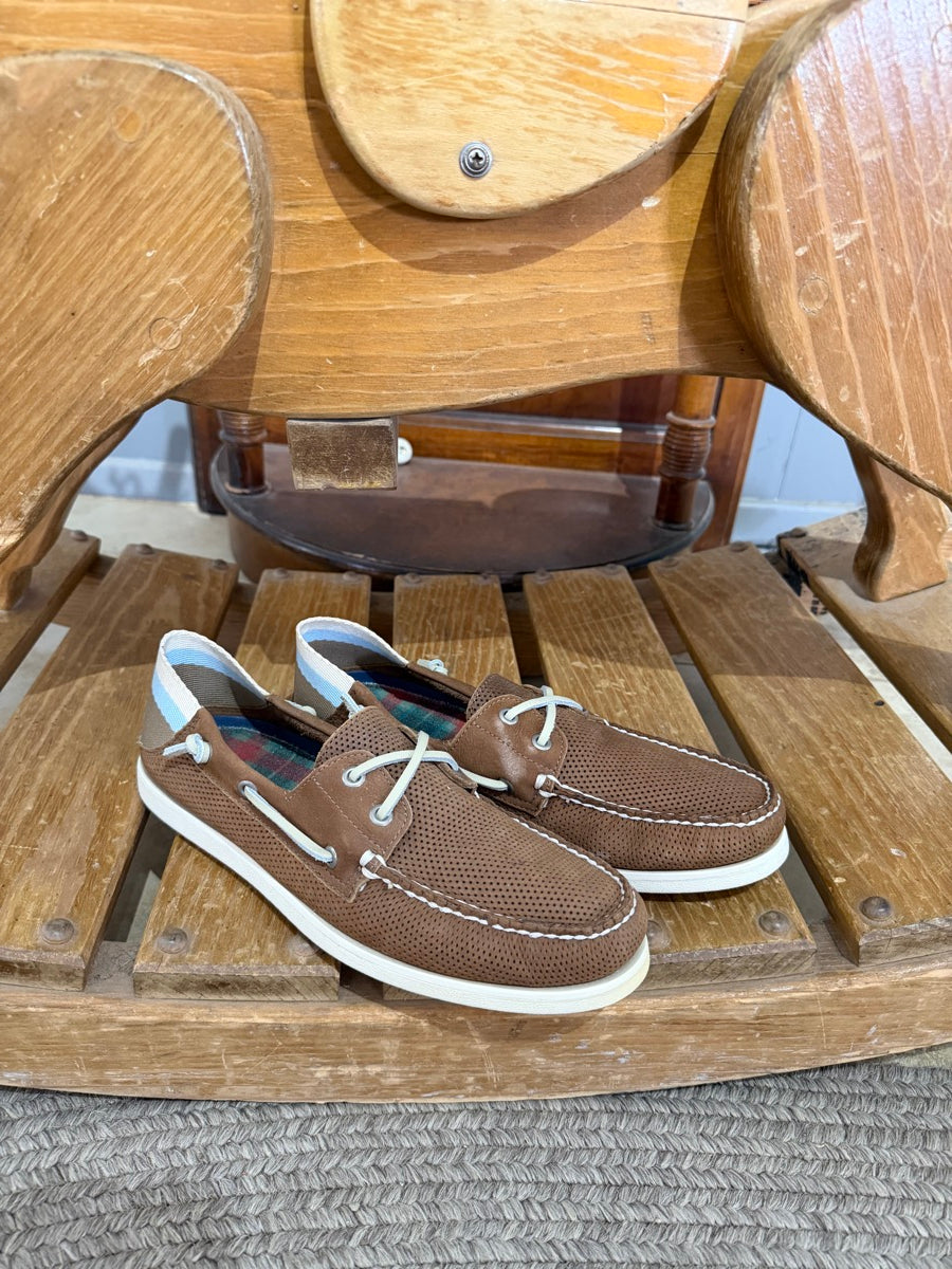 Frogg Toggs Men's Leather Beach Haven Boat Shoe     FT306