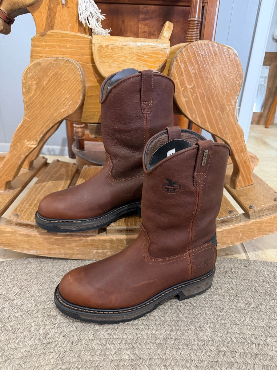 Mens Georgia Boot Carbo-Tec LT Waterproof Pull On Boot    GB00308