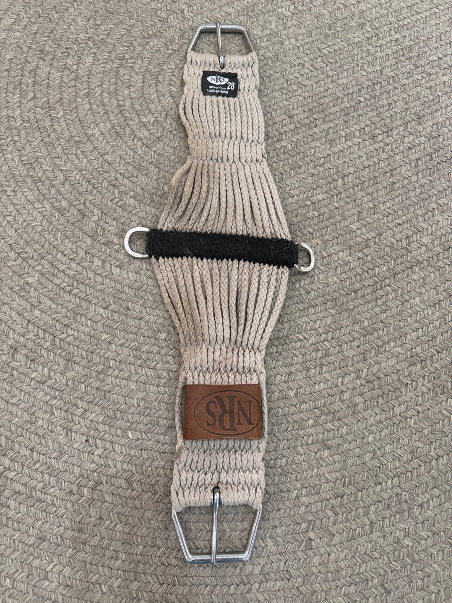 28 inch NRS 27-Strand Grey Bamboo Roper Cinch      CN1171