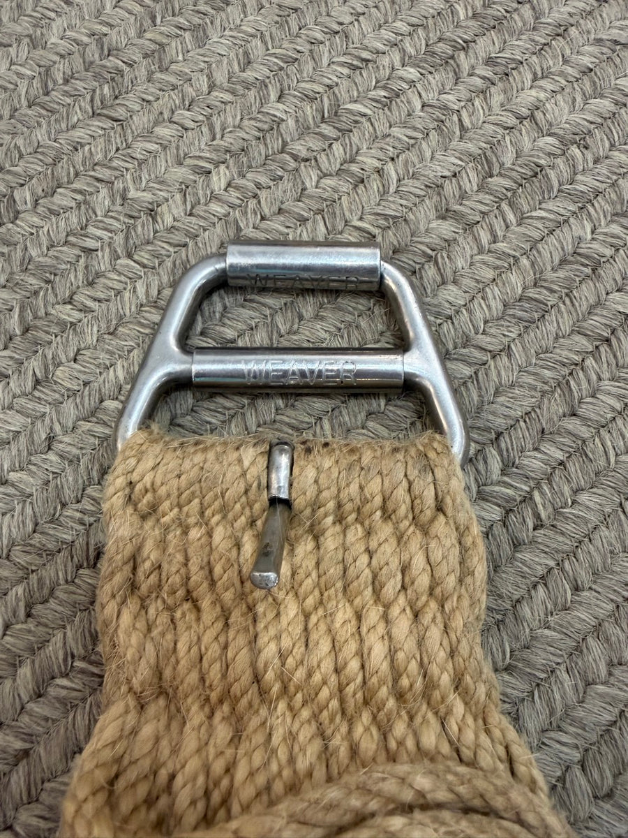 34 inch Weaver Equine 100% Mohair 27-Strand Roper Horse Cinch      CN1168