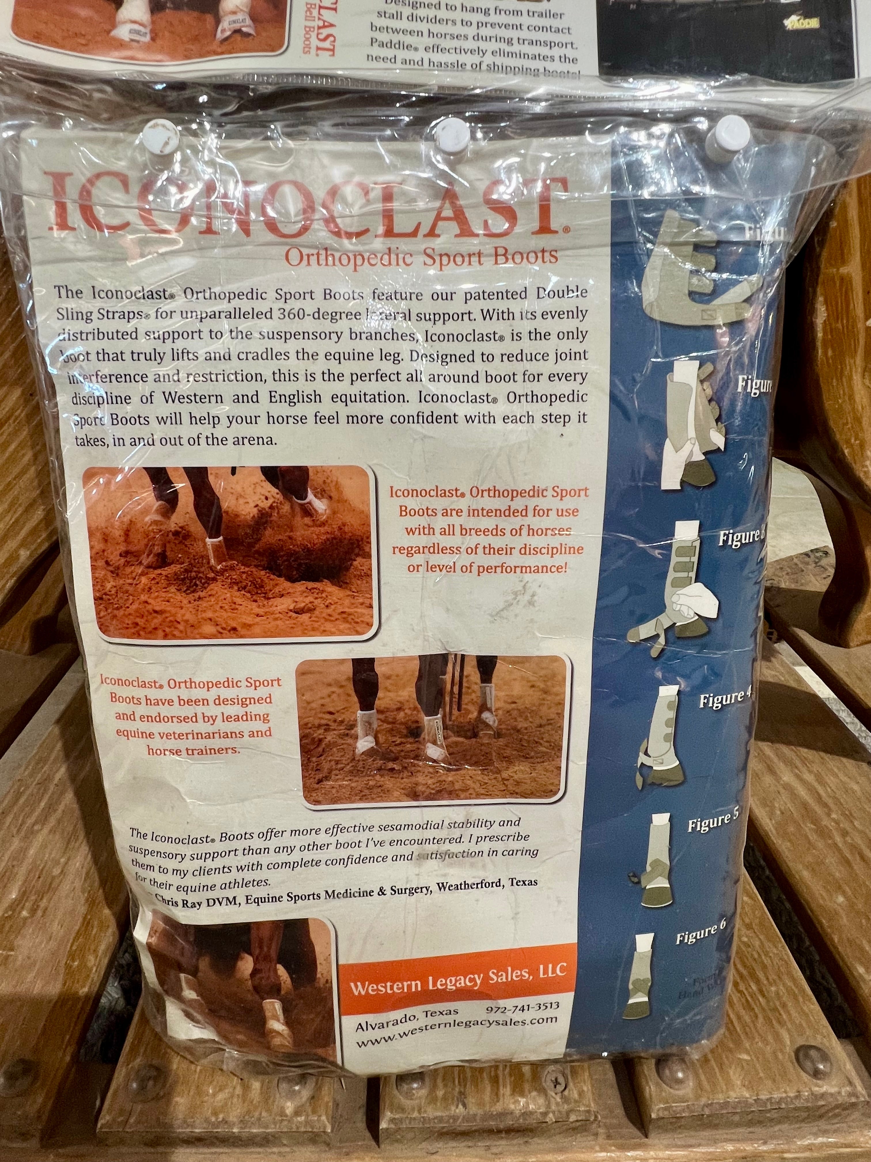 Iconoclast Orthopedic Support Boots - Fronts - Medium