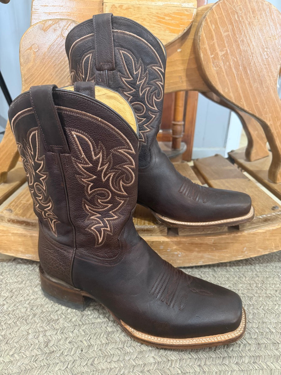 Men's ROPER Leather Cowboy Boots - Size 11 EE     CB1111